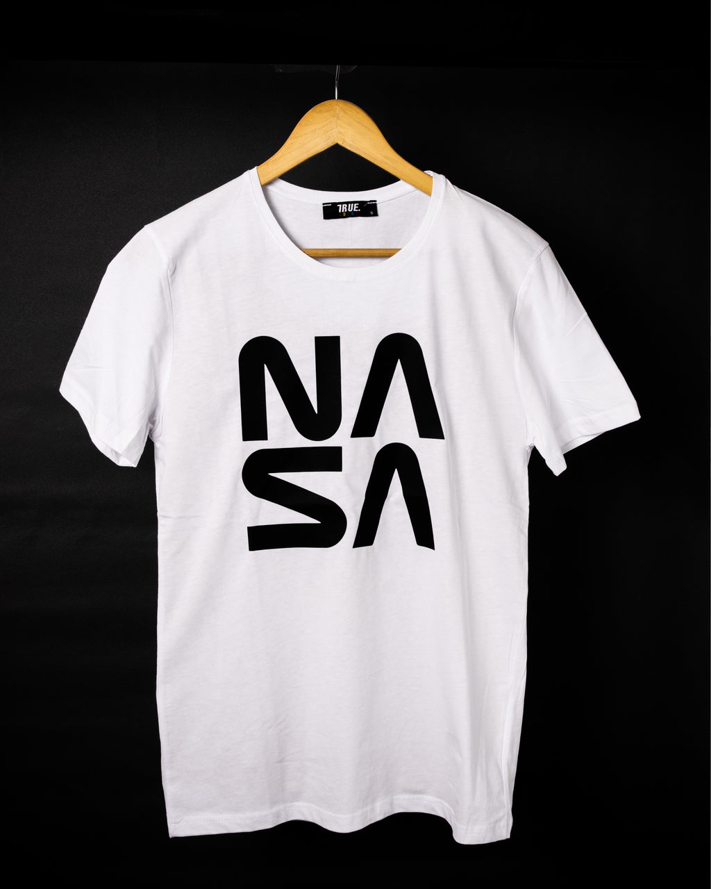 T-shirt blanc motif NASA
