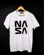 T-shirt blanc motif NASA