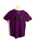 T-shirt Violet Imprimé Dracarys Homme