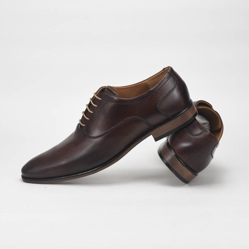 Kimland Chaussures Richelieu Élégantes en Cuir Homme