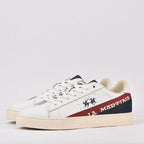 La Martina Baskets en Cuir de Veau Blanc Homme