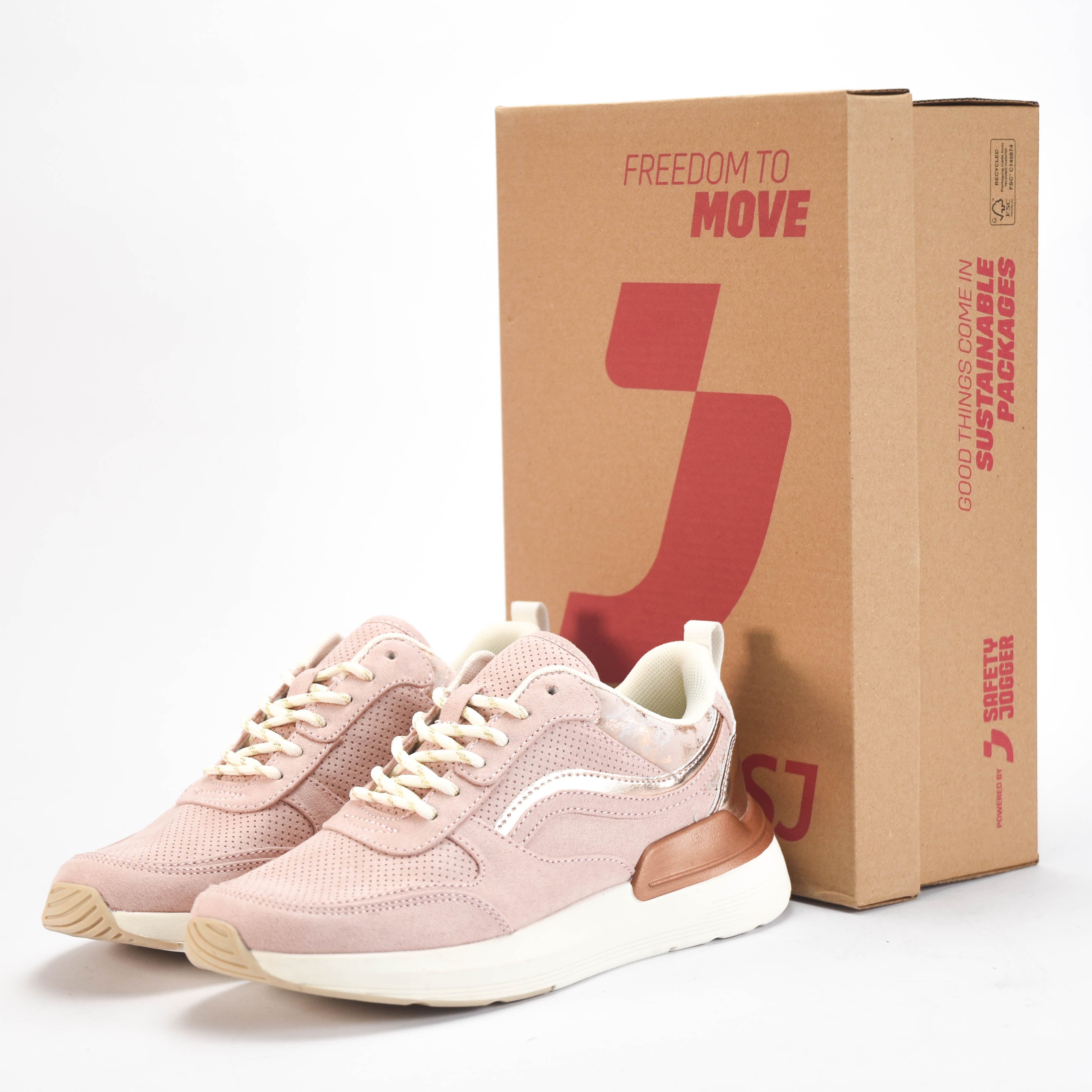 Safety Jogger Sneakers Lifestyle Roses Femme