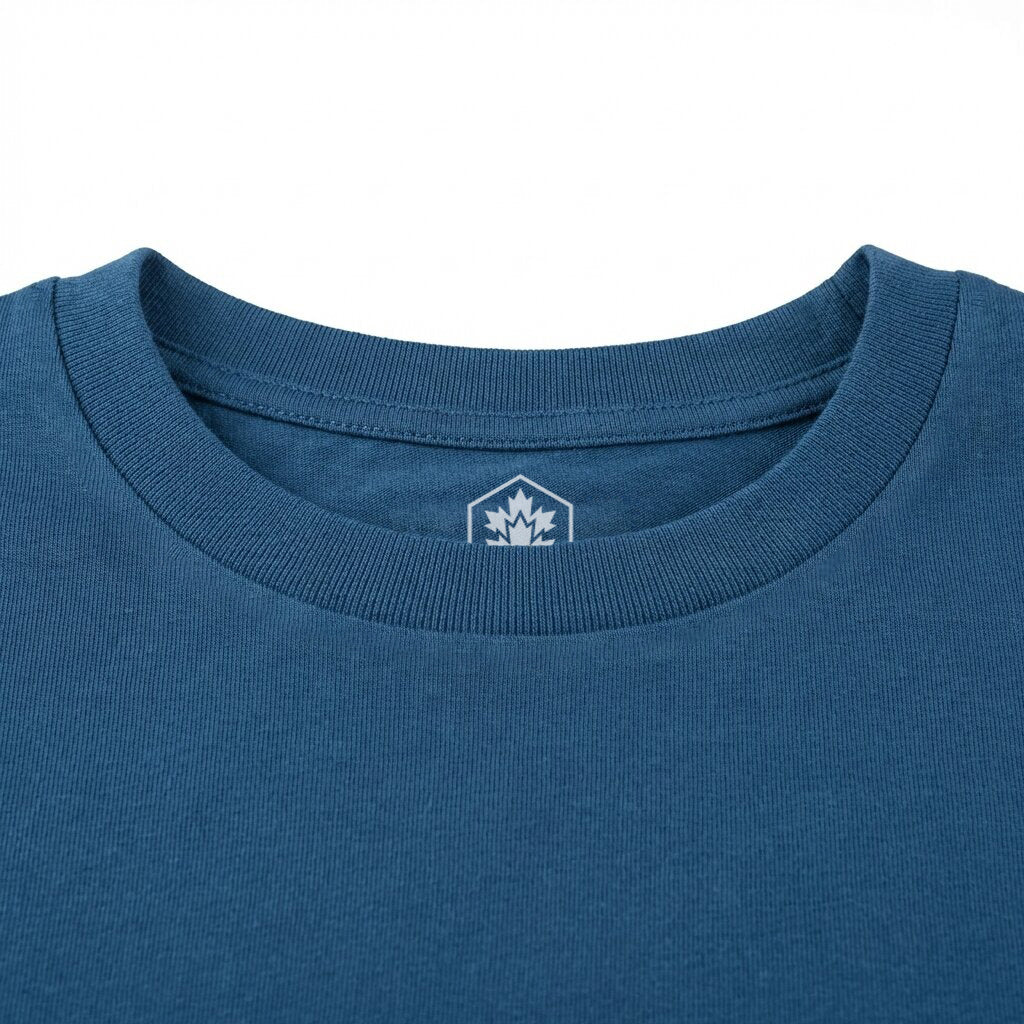 Kimland T-shirt Graphique Homme Bleu Style Décontracté