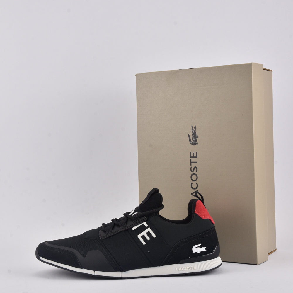 Lacoste Baskets Manevra Elite Sportives Homme Noir