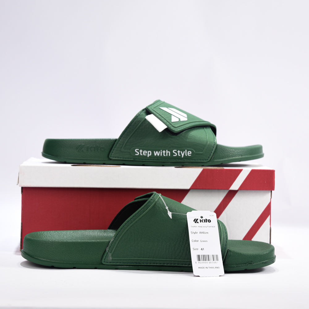 Kito Claquettes Confortables Ajustables pour Homme