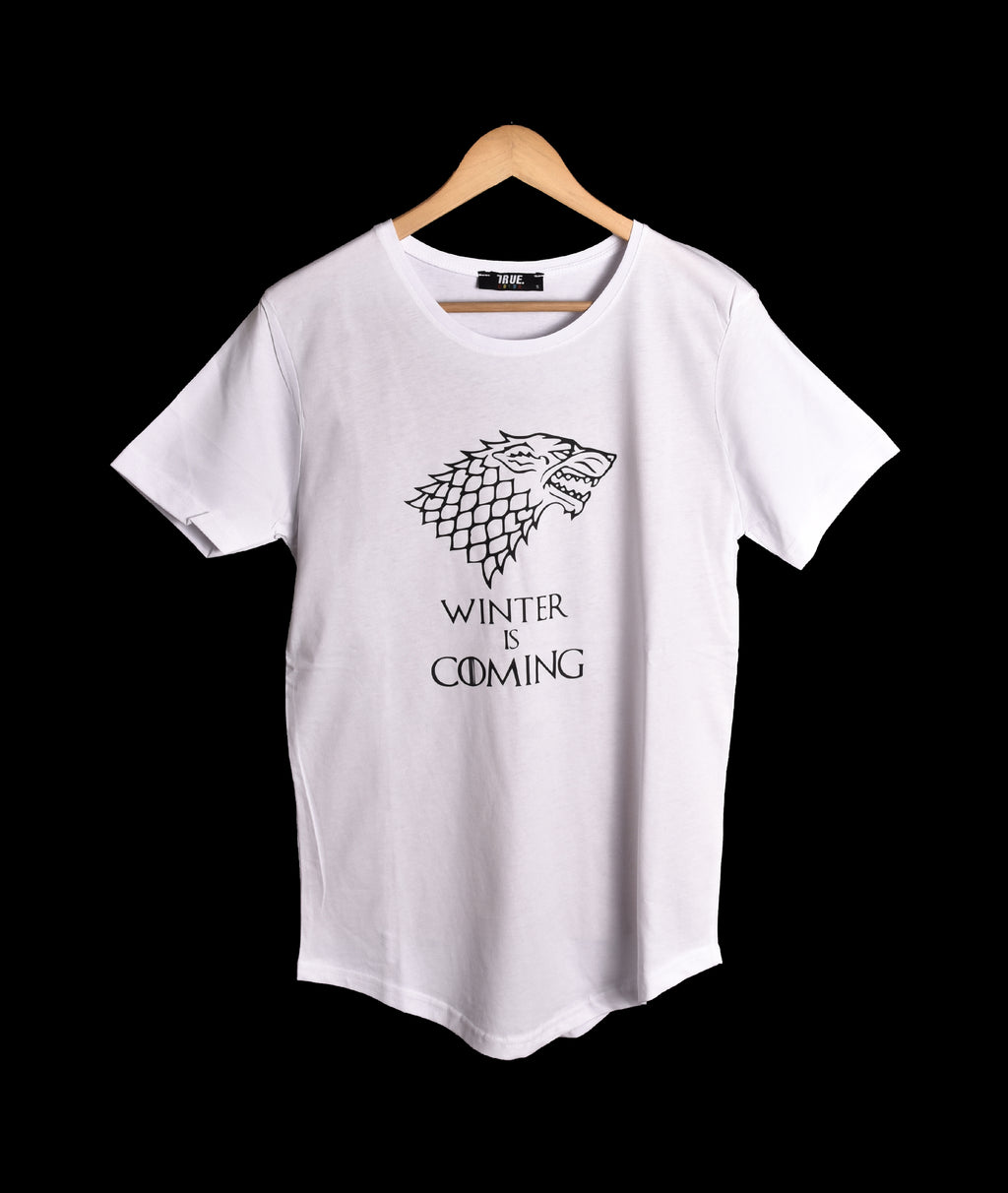 T-shirt BLANC 2  *WINTER IS COMING*