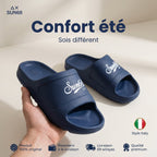 SUN68 Claquettes Monobloc Confortables Homme