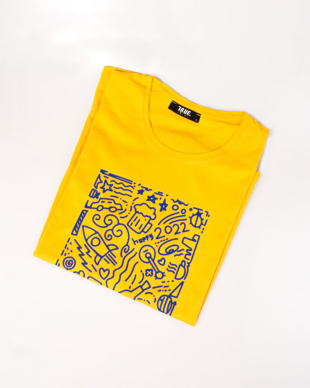 T-shirt JAUNE *HAPPY 2022*