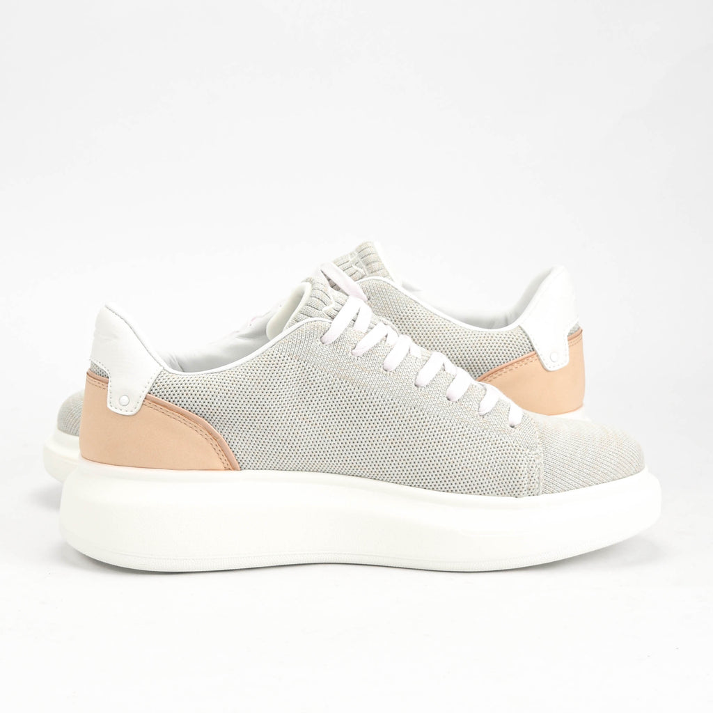 VO7 Baskets Elysee Confortables Beige Homme