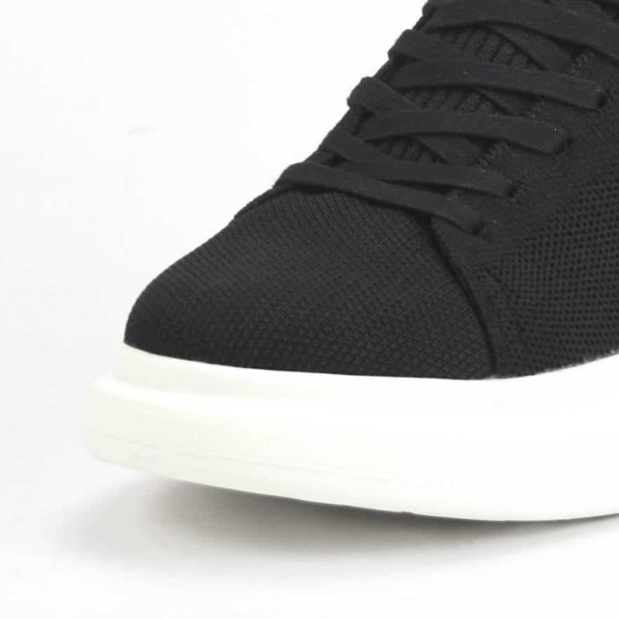 VO7 Baskets Elysee Knit Noir Homme