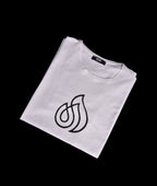 T-shirt BLANC LOGO NOIR