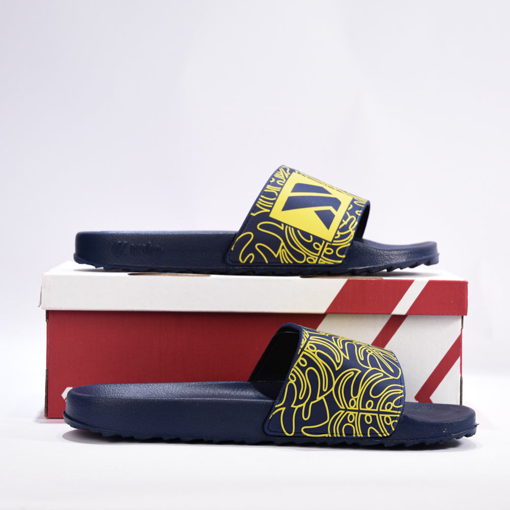 Kito Claquettes Motif Graphique Confortables Homme