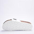 BIRKSBOT  CUIR BLANC﻿ 4