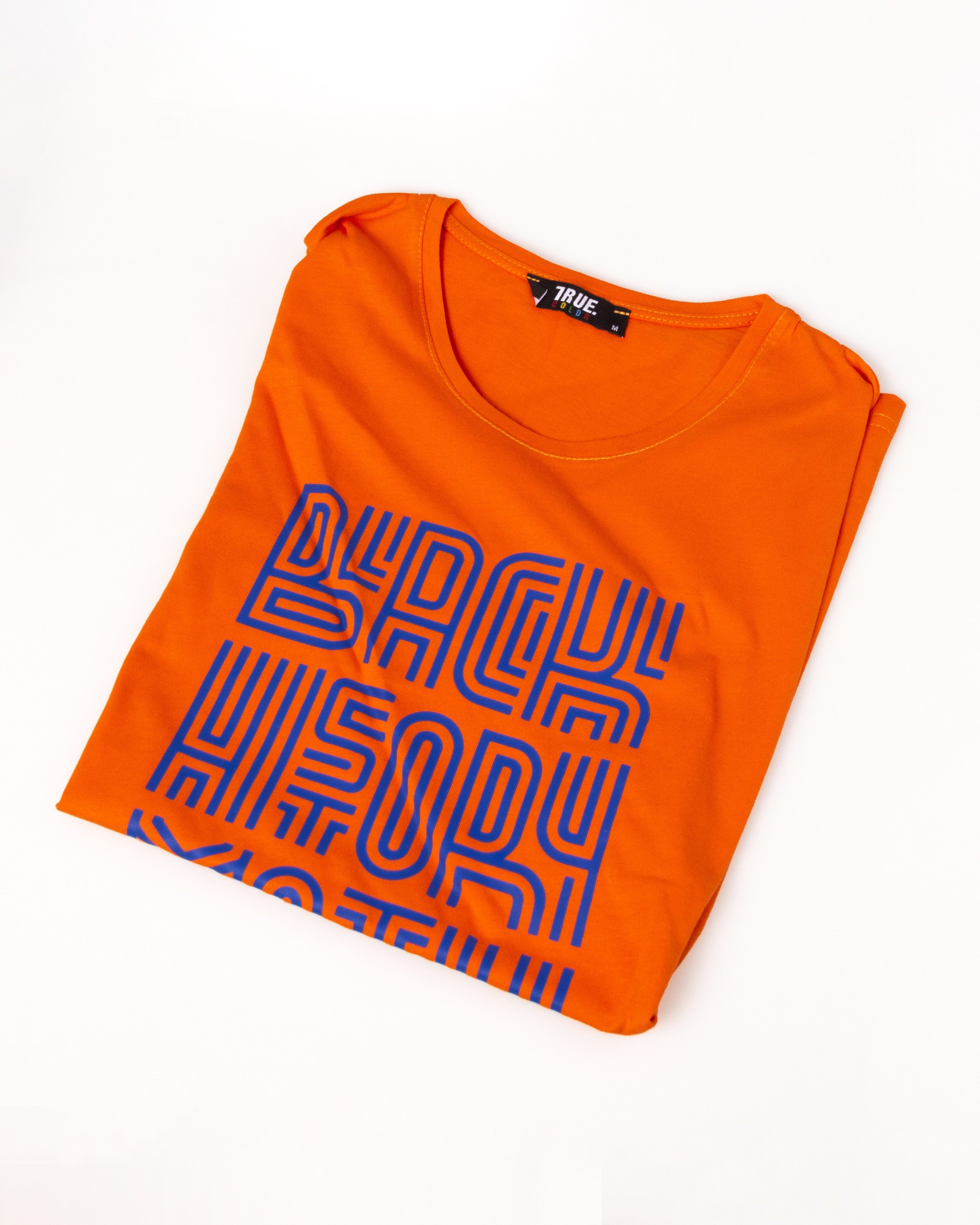 T-shirt ORANGE *BLACK HISTORY