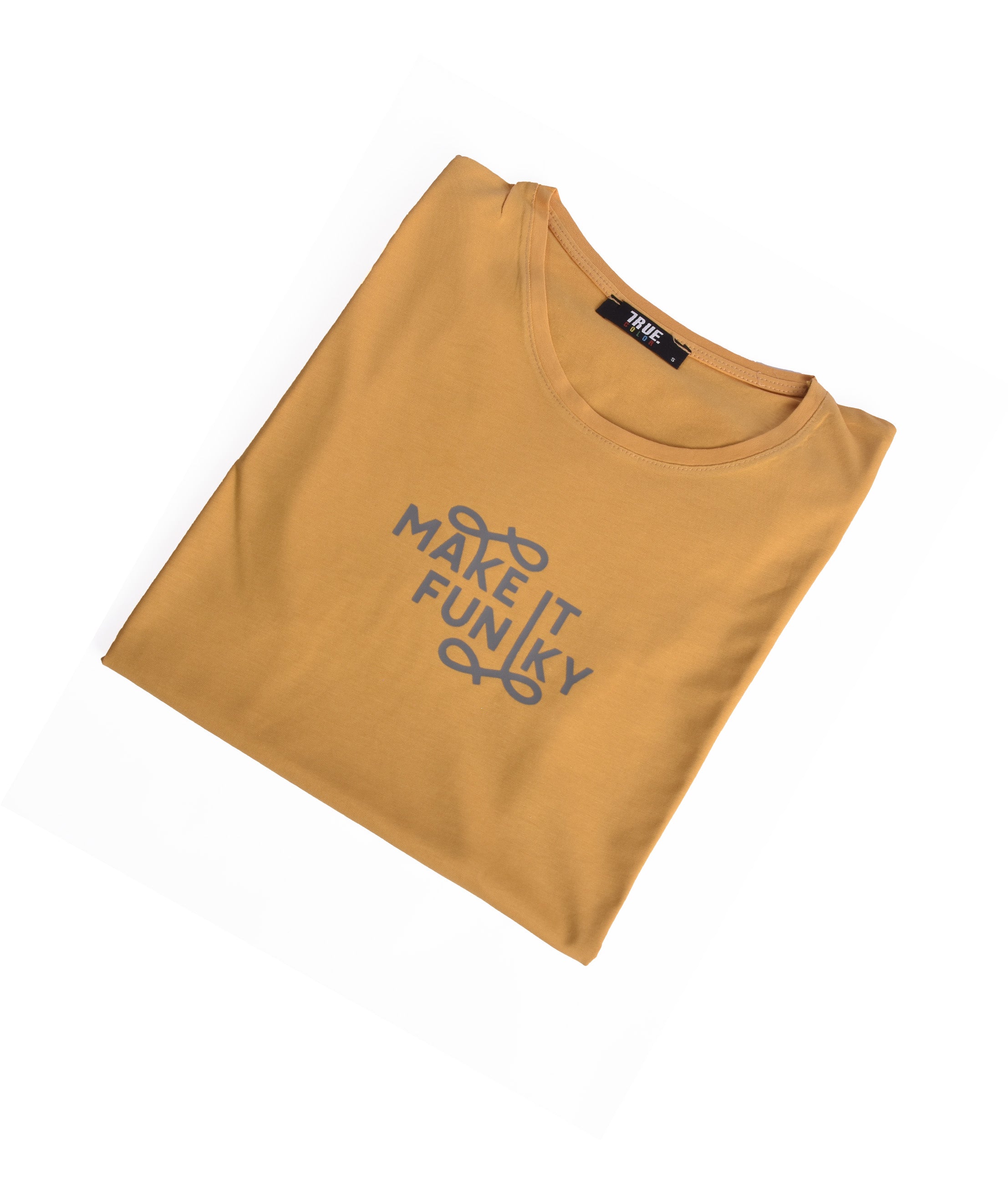 T-shirt MOUTARDE 2 *MAKE IT FUNKY