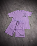 Kimland Ensemble Été Décontracté Violet Homme