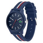 Montre Lacoste Bracelet Silicone Bleu Élégante Homme