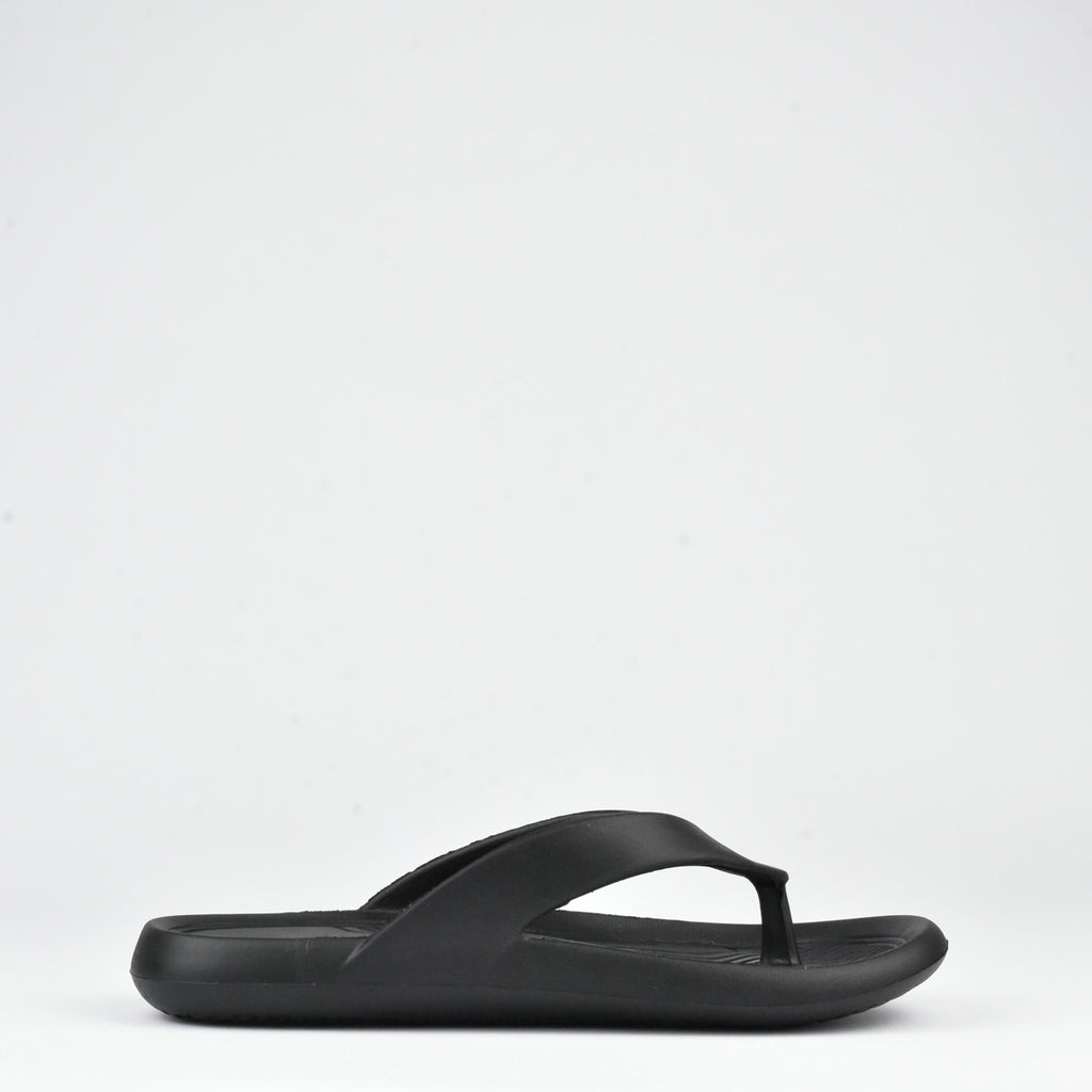 Kito Claquettes Tongs Confortables Noir Homme