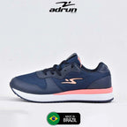 Adrun Baskets Sneakers Confortables Femme Bleu
