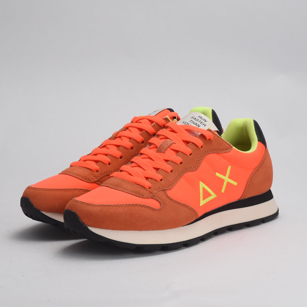 SUN68 Baskets Ally Solid Orange Fluo Homme
