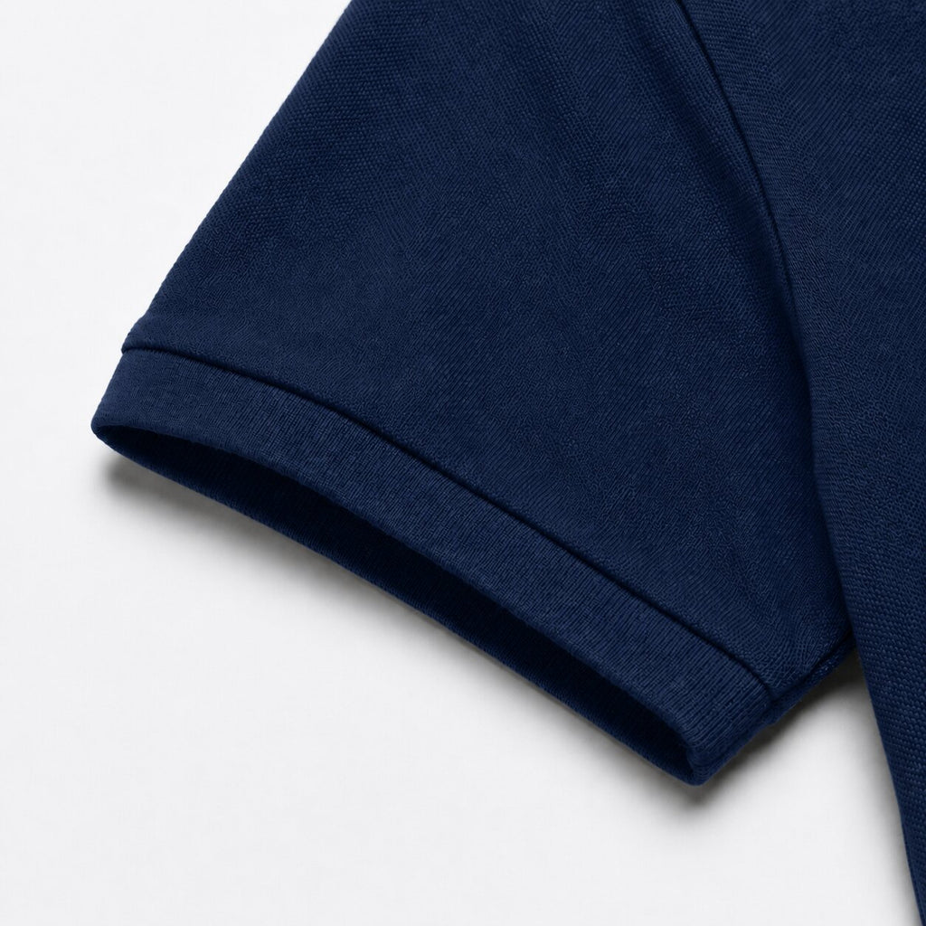 Départ Polo Homme Bleu Marine Élégant et Confortable