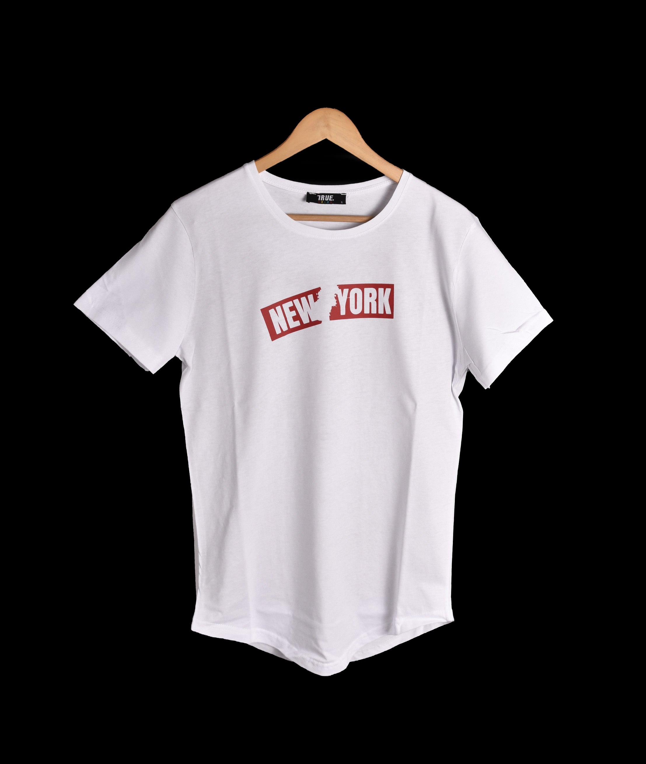T-shirt BLANC ET ROUGE 2 *NEW YORK*