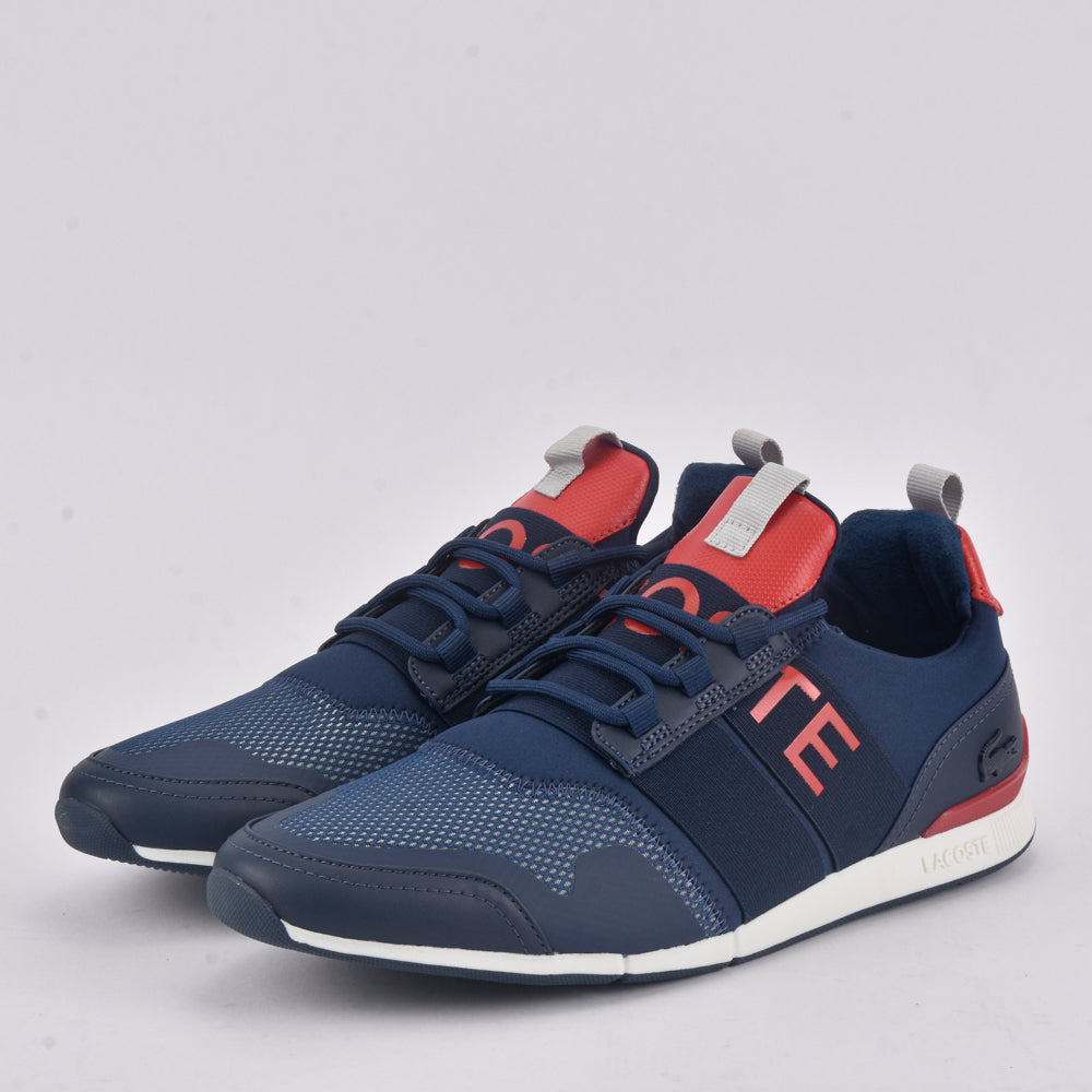 Lacoste Sneakers Sportives Respirantes Homme Marine
