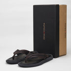 Democrata Mules Cuir Confortables Homme