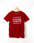 T-shirt ROUGE  *FUTURE LAWYER*