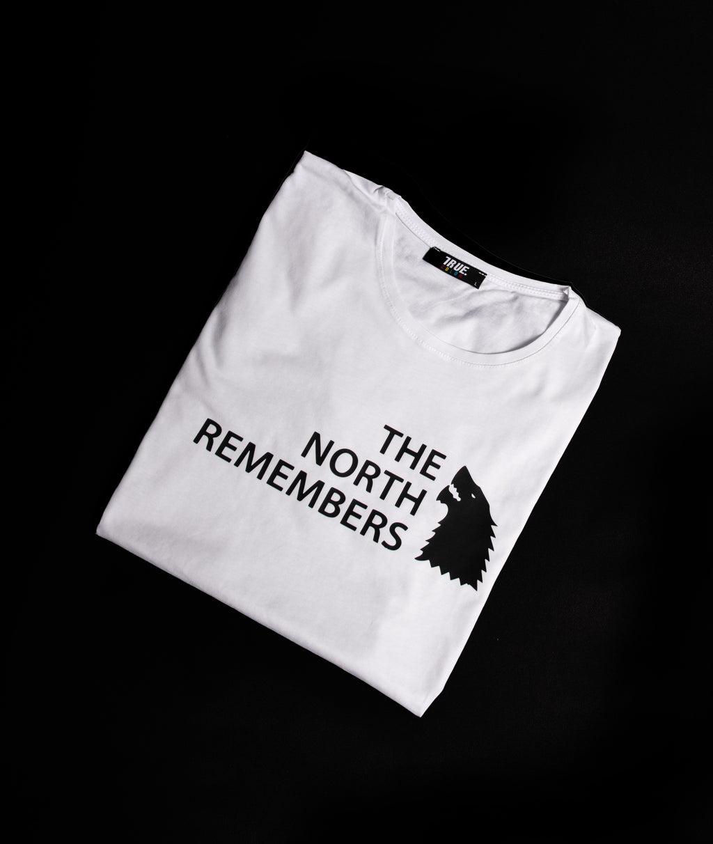 T-shirt BLANC 2 *THE NORTH REMEMBERS *