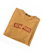T-shirt MOUTARDE ET ROUGE *NEW YORK*