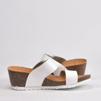 BIRK CUIR BLANC GRAIN﻿ 5