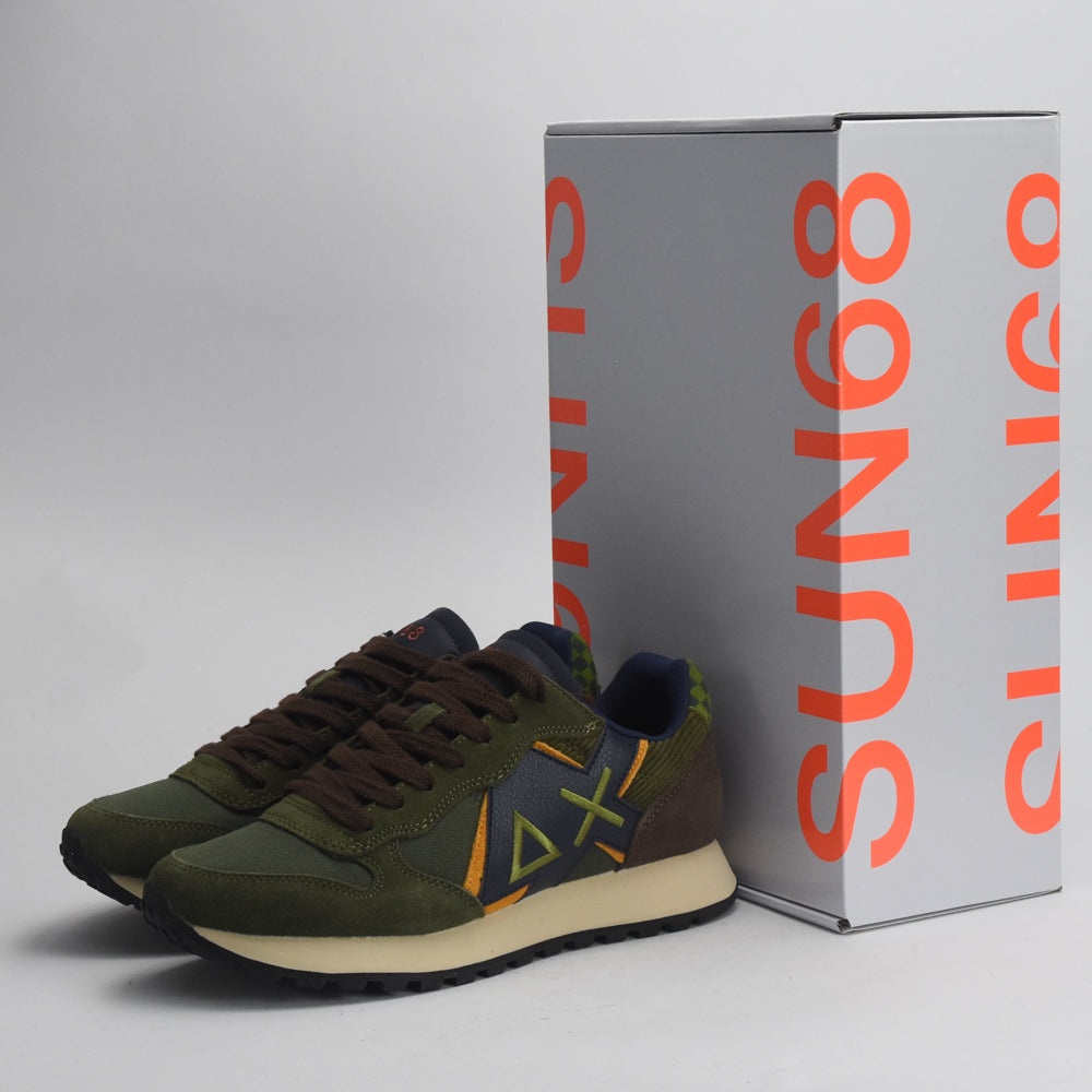 BASKET SUN68 JAKI WINTER 74 MILITARE SCURE ﻿ 1
