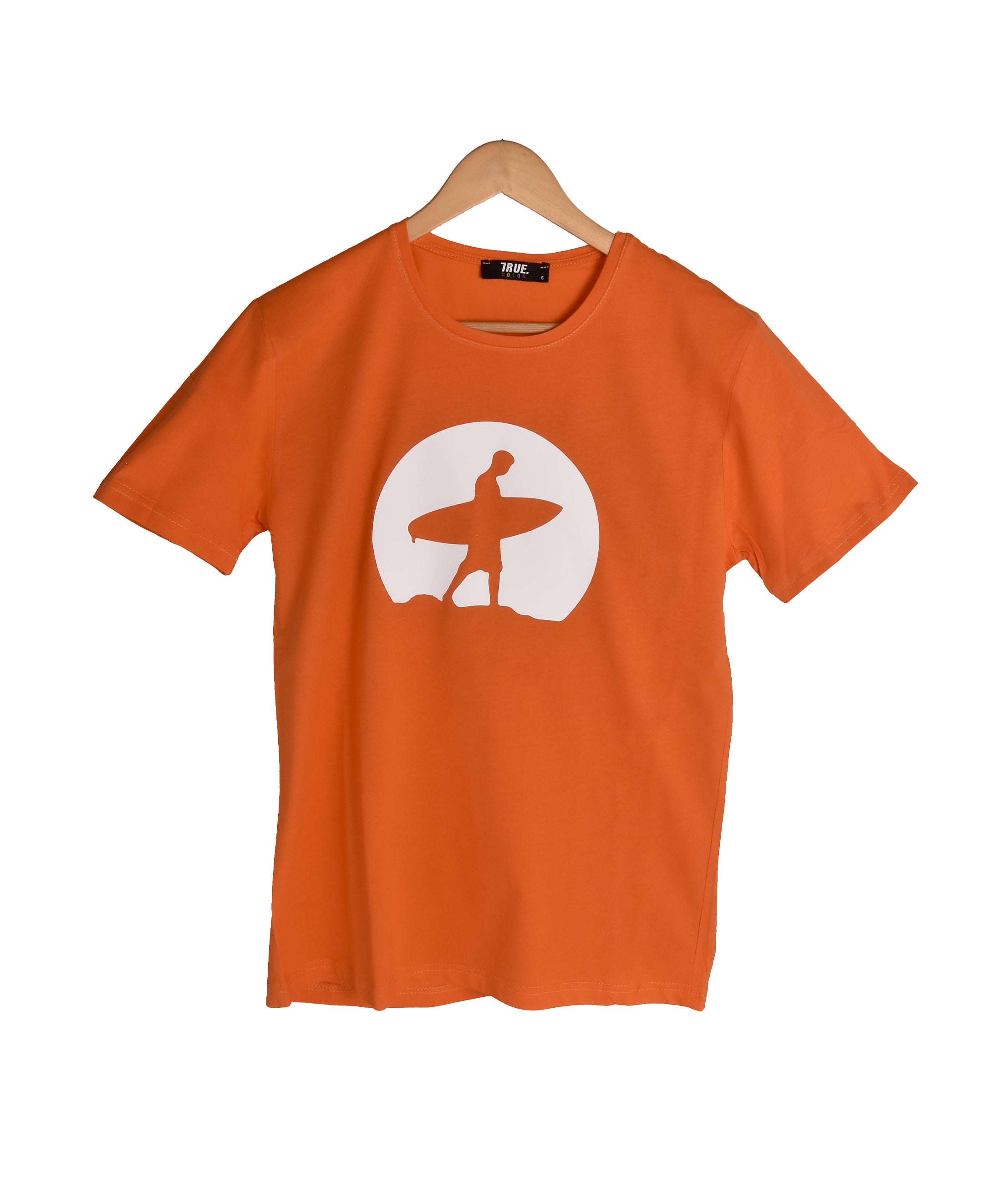 T-shirt orange 1 A- surf
