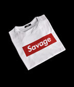 T-shirt BLANC  *SAVAGE*