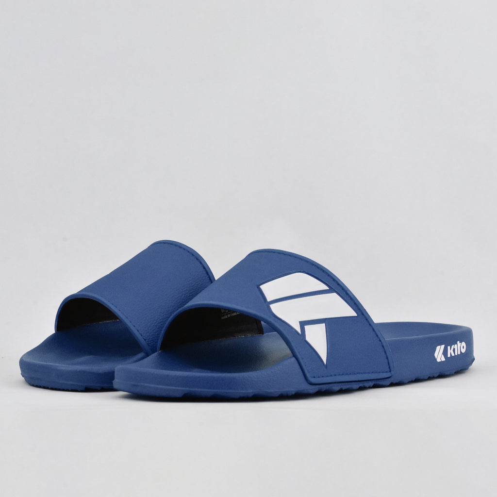 Kito Claquettes Confortables Bleu Marine Homme