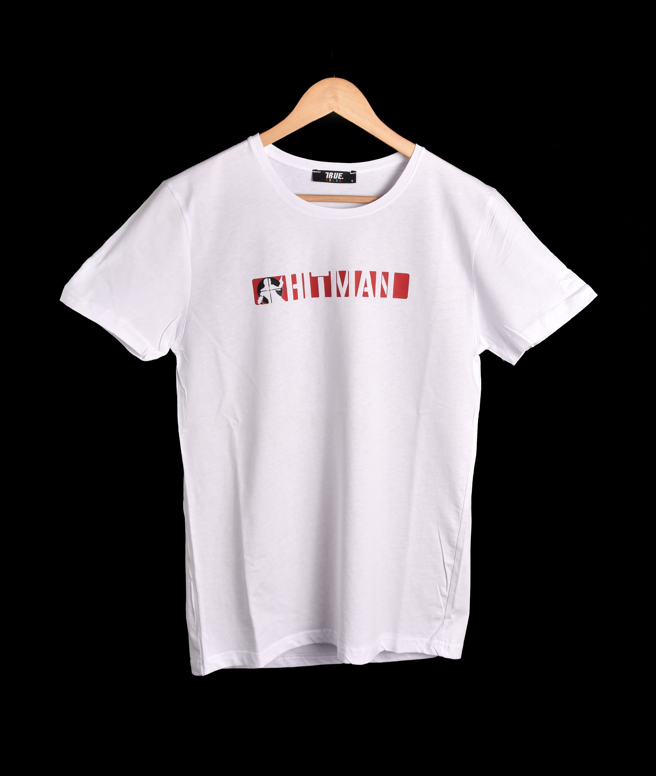 T-shirt BLANC *HITMAN *