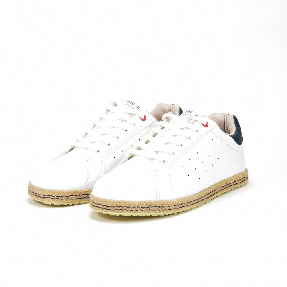 André Espadrille Homme Style Sneaker Blanc