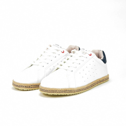 André Espadrille Homme Style Sneaker Blanc