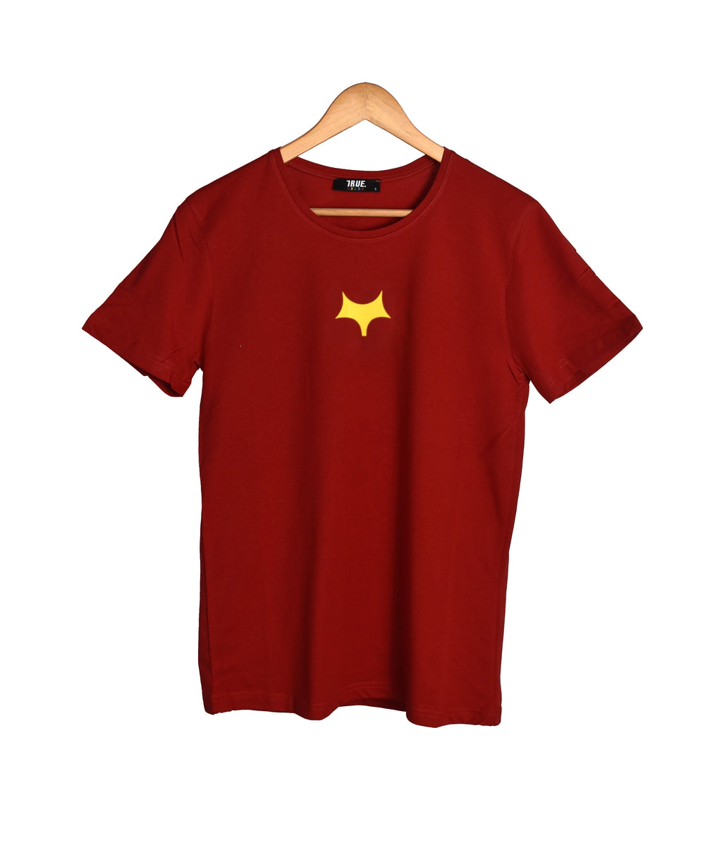 T-shirt ROUGE ET JAUNE