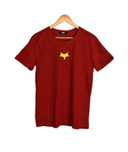 T-shirt ROUGE ET JAUNE