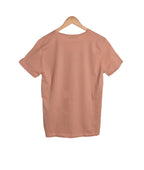 Kimland T-shirt Logo Blanc Couleur Saumon Homme