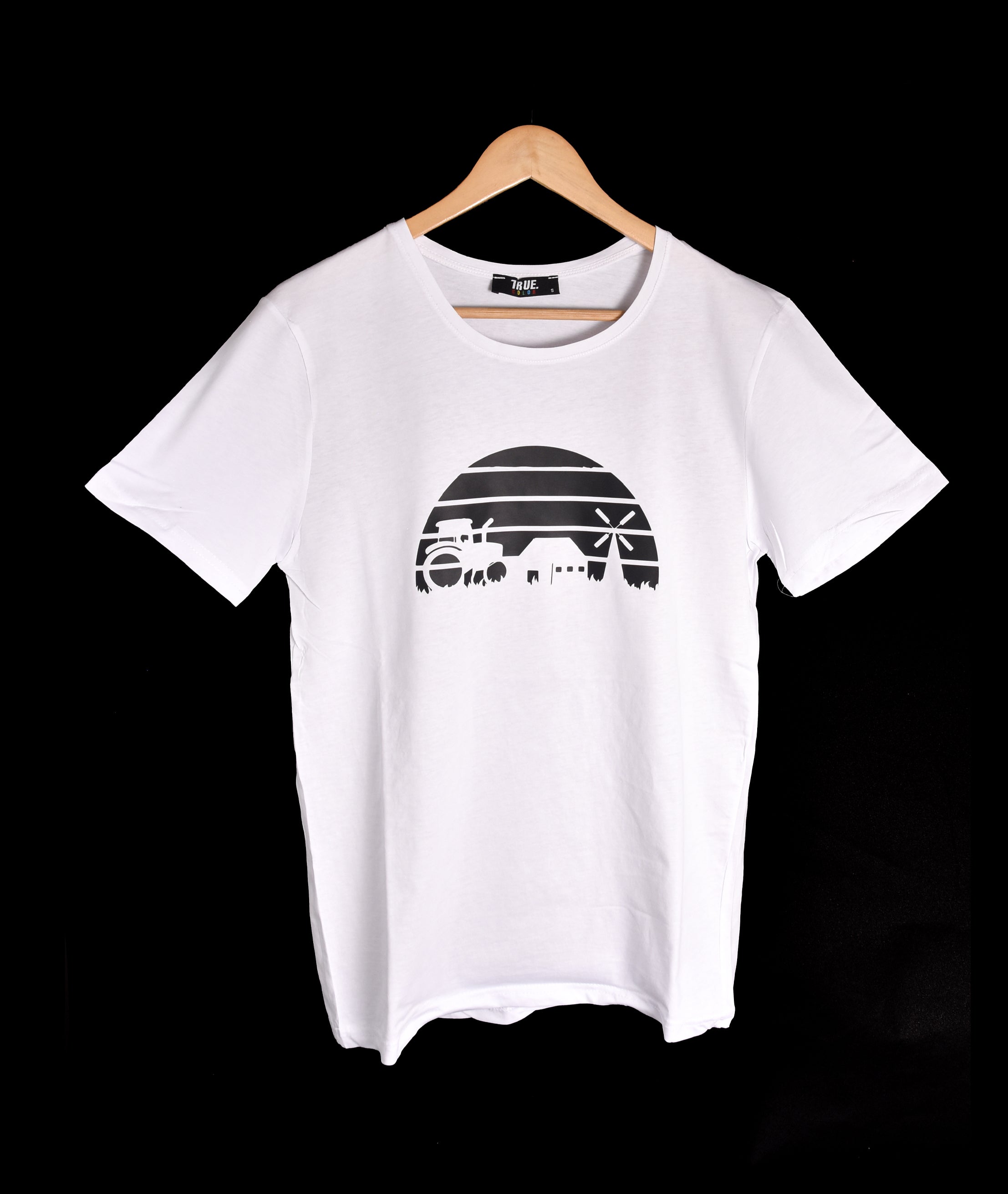 T-shirt BLANC TRACTOR