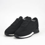 VO7 Baskets Milan Knit Noires Confortables Homme