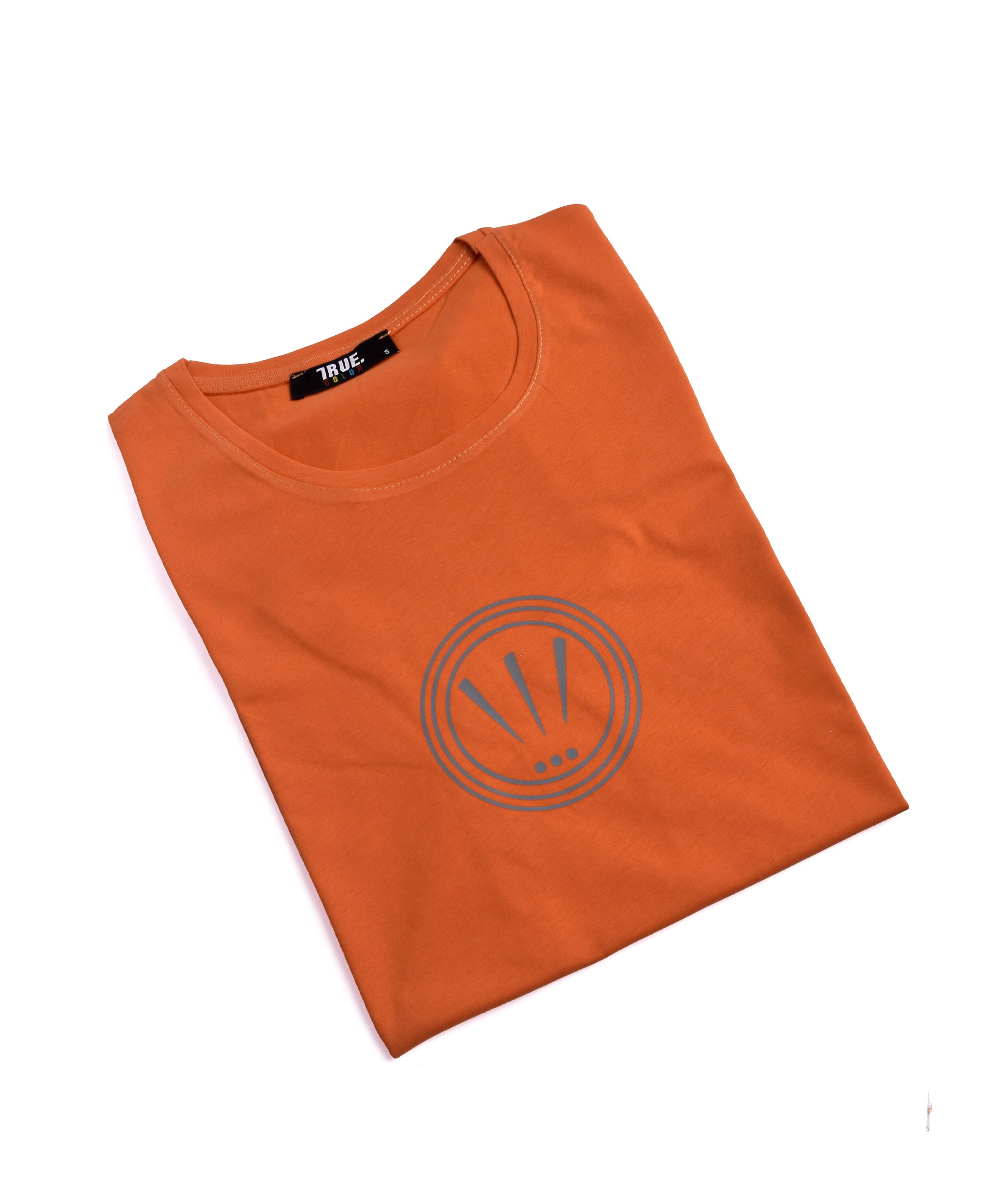 True Color T-shirt Orange Motif Homme