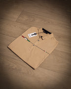 Kimland Polo Classique Élégant Beige Homme