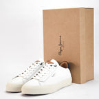 Pepe Jeans Sneakers en Cuir Blanc Homme