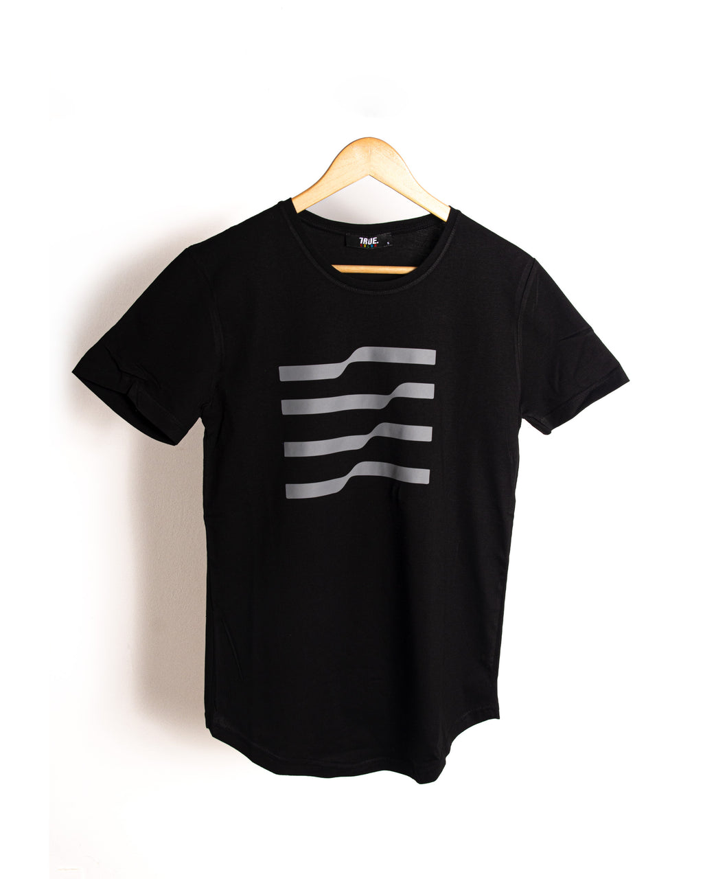 T-shirt NOIR 2 *4 LIGNES *