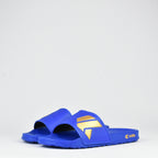 Kito Claquettes Confortables Bleu et Or Homme