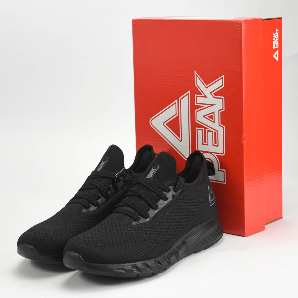Peak Baskets Running Noir Confort Homme